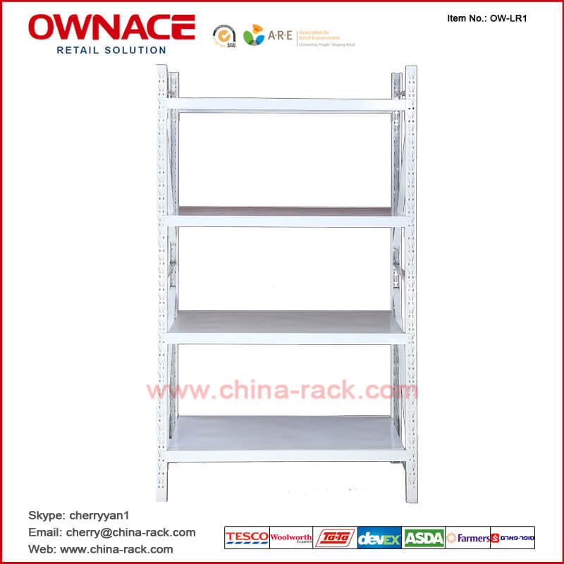 Luz movible de la plataforma OW-LR1/estante resistente para el sistema del estante de la plataforma del estante del almacenaje del almacén