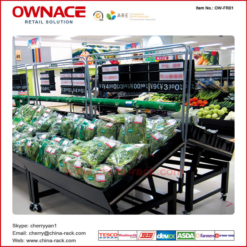 Estante/estante de OW-FR01 Vegetable&amp;Fruit
