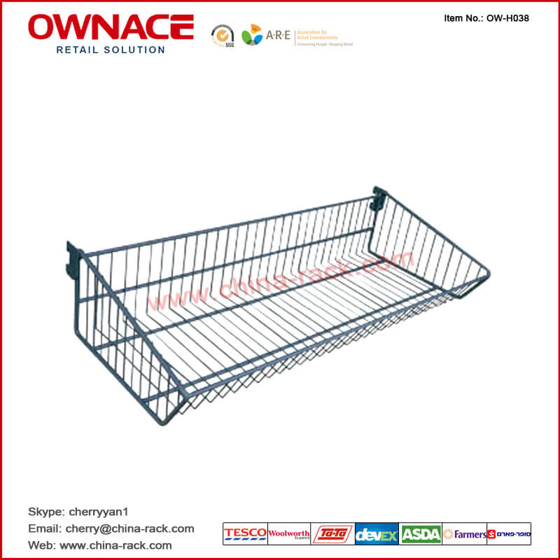 OW-H038 Wire Basket para Shelf