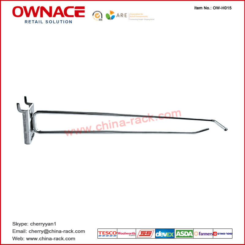 OW-H015 Step Hook para Perforated Back Panel